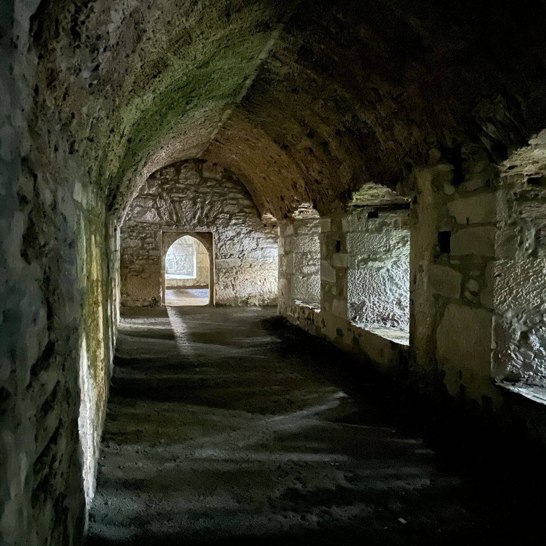 Interior of Muckross Abbey