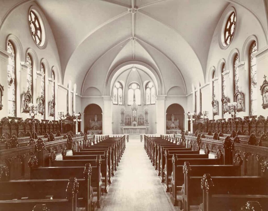 Choir Chapel photo from the archives