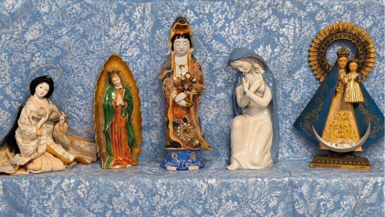 Sophia Center collection of Mary figurines