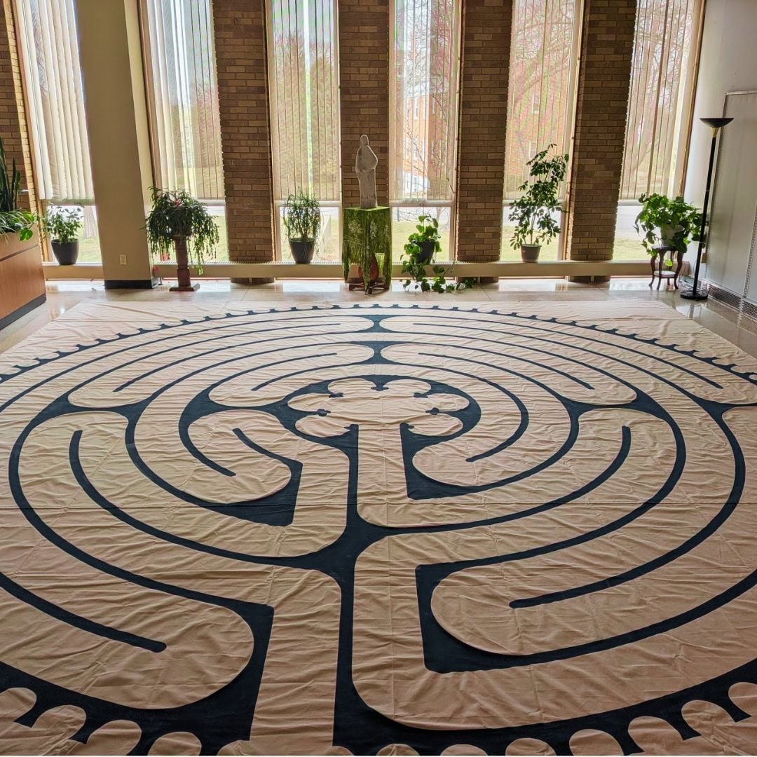 labyrinth at sophia center
