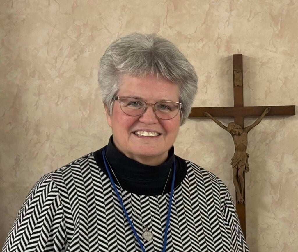 Sister Lynn McKenzie, OSB, of Sacred Heart Monastery